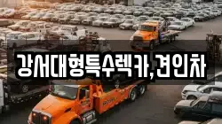 강서대형특수렉카,견인차