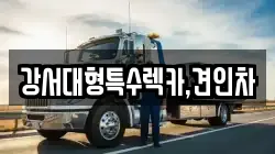 강서대형특수렉카,견인차