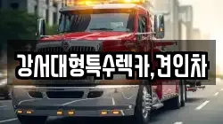강서대형특수렉카,견인차