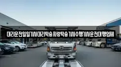 대리운전일일기사대리탁송차량탁송기사수행기사운전대행업체