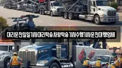 대리운전일일기사대리탁송차량탁송기사수행기사운전대행업체