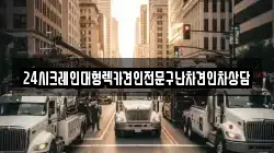 24시크레인대형렉카견인전문구난차견인차상담