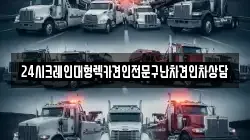 24시크레인대형렉카견인전문구난차견인차상담