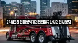 24시크레인대형렉카견인전문구난차견인차상담