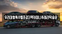 우리대형특수셀프로더렉카미니추레라탁송운