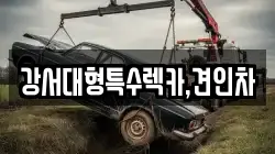 강서대형특수렉카,견인차