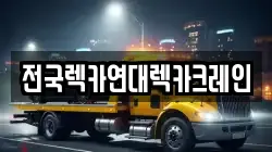 전국렉카연대렉카크레인