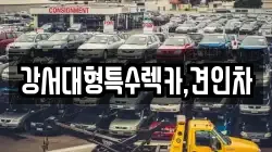 강서대형특수렉카,견인차