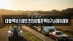 대형렉카크레인견인차셀프렉카구난레카레커