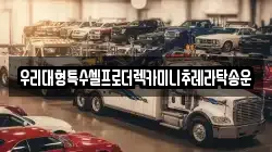 우리대형특수셀프로더렉카미니추레라탁송운