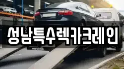 성남특수렉카크레인