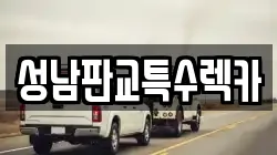 성남판교특수렉카