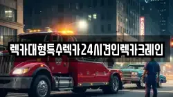 렉카대형특수렉카24시견인렉카크레인