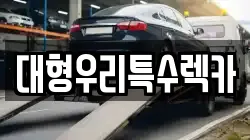 대형우리특수렉카