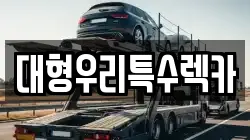 대형우리특수렉카