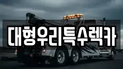 대형우리특수렉카