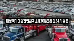 경기도 안산시 단원구 선감동 렉카, 특수렉카, 차량탁송, 견인운송