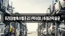 우리대형특수셀프로더렉카미니추레라탁송운
