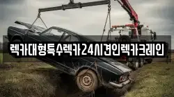 렉카대형특수렉카24시견인렉카크레인