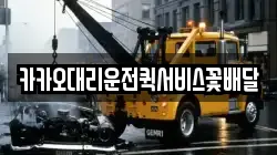 카카오대리운전퀵서비스꽃배달