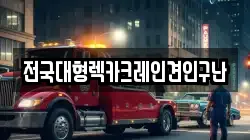 전국대형렉카크레인견인구난