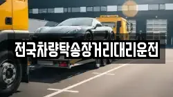 전국차량탁송장거리대리운전