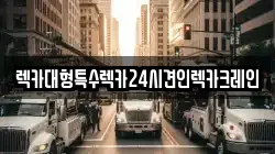 렉카대형특수렉카24시견인렉카크레인