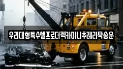 우리대형특수셀프로더렉카미니추레라탁송운