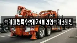 렉카대형특수렉카24시견인렉카크레인