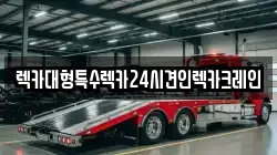 렉카대형특수렉카24시견인렉카크레인