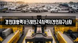 경인대형랙카크레인24시렉카견인차구난차