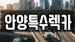 경기도 안양시 동안구 렉카, 특수렉카, 차량탁송, 견인운송