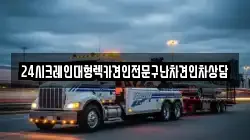 24시크레인대형렉카견인전문구난차견인차상담