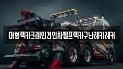 대형렉카크레인견인차셀프렉카구난레카레커
