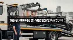 대형화물트럭타이어출장빵구수리출장엔진오일고속도로견인렉카