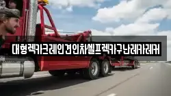 대형렉카크레인견인차셀프렉카구난레카레커