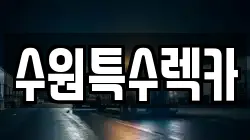 수원특수렉카