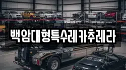백암대형특수레카추레라