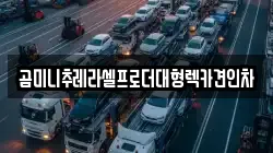 곰미니추레라셀프로더대형렉카견인차