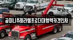 곰미니추레라셀프로더대형렉카견인차