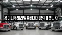 곰미니추레라셀프로더대형렉카견인차