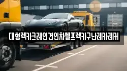 대형렉카크레인견인차셀프렉카구난레카레커