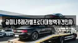 곰미니추레라셀프로더대형렉카견인차