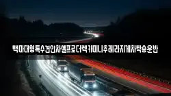 백마대형특수견인차셀프로더렉카미니추레라지게차탁송운반