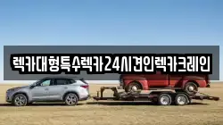 렉카대형특수렉카24시견인렉카크레인