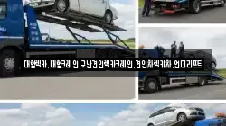 대형렉카,대형크레인,구난견인렉카크레인,견인차렉카차,언더리프트