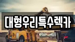 대형우리특수렉카