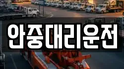 안중대리운전