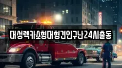 대성렉카소형대형견인구난24시출동