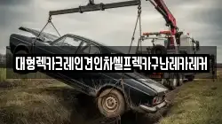 대형렉카크레인견인차셀프렉카구난레카레커
